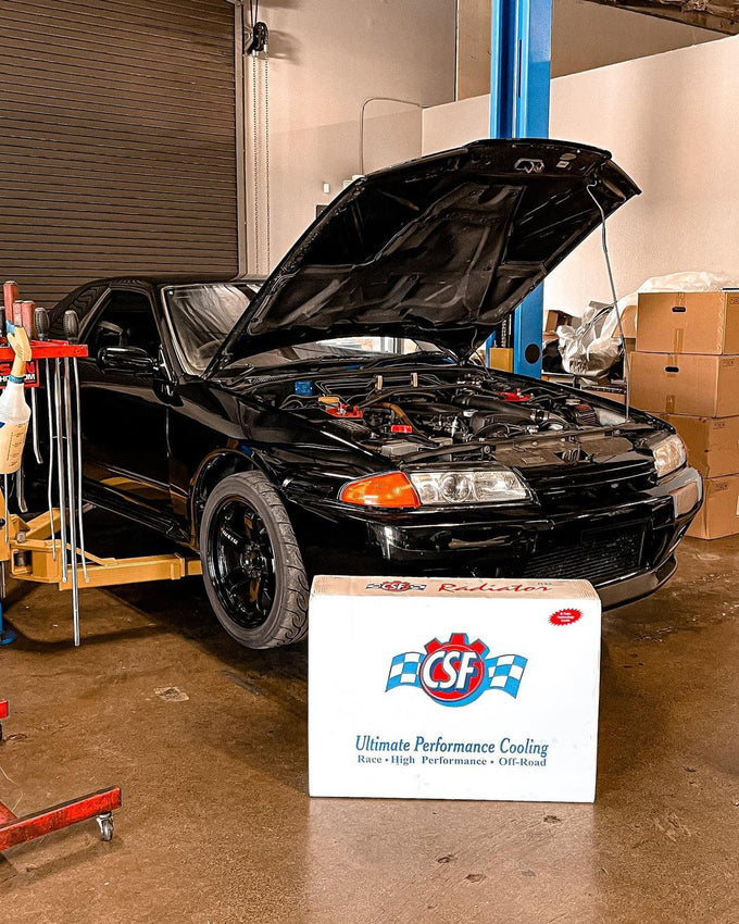 Full Billet Aluminum High-Performance Radiator <br> R32 Nissan Skyline GT-R / GT-S
