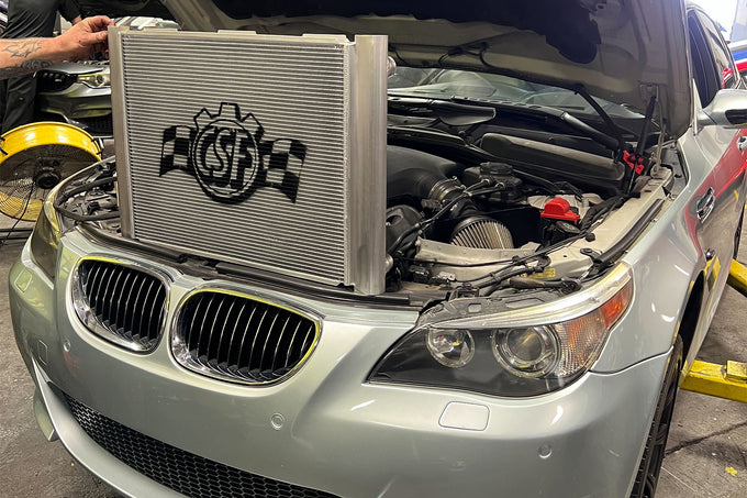 High-Performance All-Aluminum Radiator <br> 2006-2010 BMW M5 M6