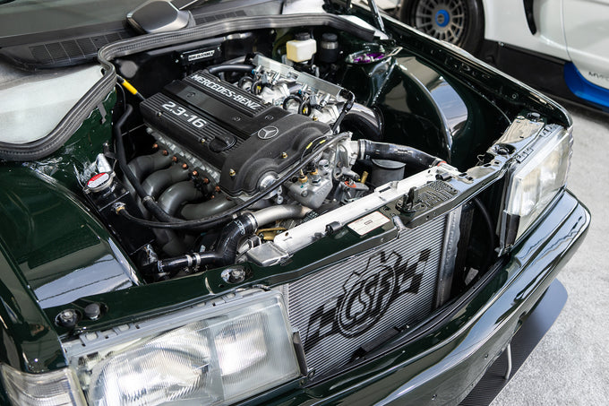 Aluminum High-Performance Radiator <br> 1986-1987 Mercedes-Benz 190E