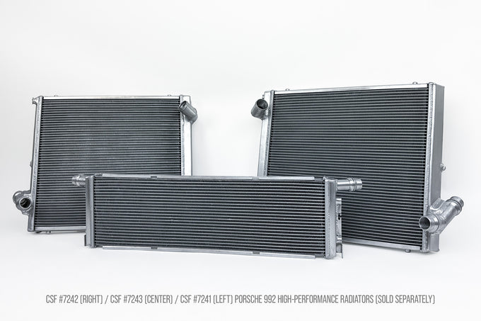 High-Performance All-Aluminum Radiator <br> 2019-2024,2026 Porsche 911