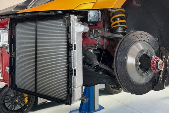 High-Performance All-Aluminum Radiator <br> 2019-2024,2026 Porsche 911