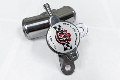 All-Aluminum Filler Neck w/1.4 bar High Pressure Radiator Cap <br> 13-20 Subaru BRZ, Scion FR-S, Toyota 86/GR86