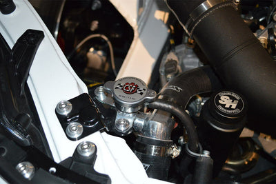 All-Aluminum Filler Neck w/1.4 bar High Pressure Radiator Cap <br> 13-20 Subaru BRZ, Scion FR-S, Toyota 86/GR86