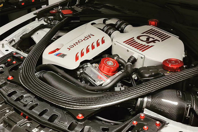 Top Mount Charge-Air-Cooler - Raw Finish <br> 15-21 BMW M2 M3 M4