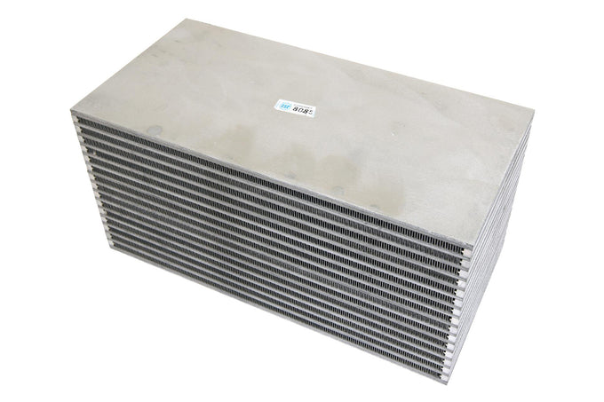 Air-to-Water Bar & Plate Intercooler <br> 12in L x 6in H x 6in W