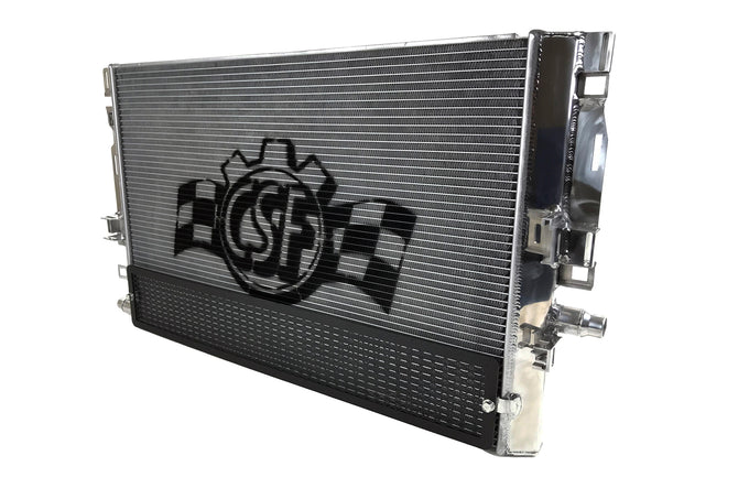 Front Mount Heat Exchanger w/Rock Guard <br> 16-21 Mercedes GLC63 E63 AMG GT C