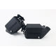 Twin Charge-Air-Cooler Set - Crinkle Black <br> 12-19 BMW M5 M6 Gran Coupe