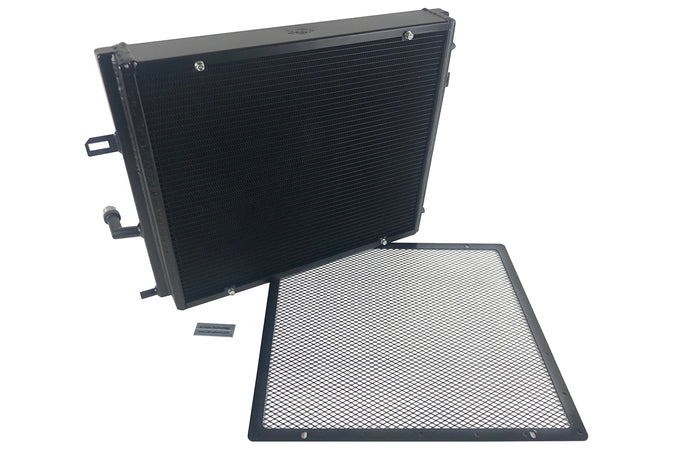 Front Mount Triple-Pass Heat Exchanger w/Rock Guard <br> 16-20 BMW 2/3/4 Series M240i xDrive Gran Coupe