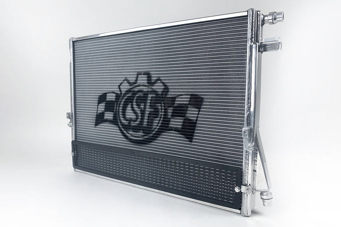 High-Performance Heat Exchanger w/ Rock Guard <br> 19-25 BMW 3/4 Series M240i Toyota GR Supra