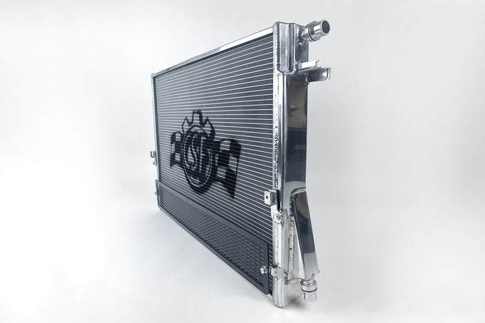 High-Performance Heat Exchanger w/ Rock Guard <br> 19-25 BMW 3/4 Series M240i Toyota GR Supra