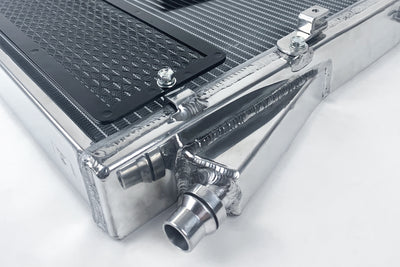 High-Performance Heat Exchanger w/ Rock Guard <br> 19-25 BMW 3/4 Series M240i Toyota GR Supra