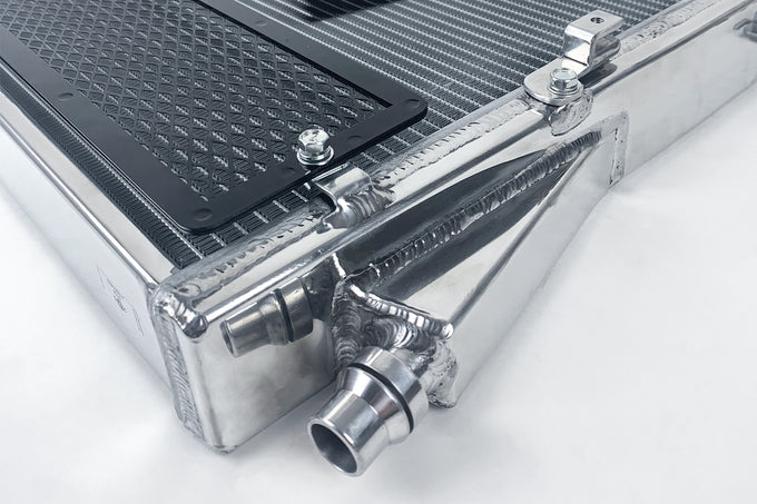 High-Performance Heat Exchanger w/ Rock Guard <br> 19-25 BMW 3/4 Series M240i Toyota GR Supra