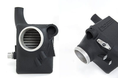 Twin Charge-Air-Cooler Set - Crinkle Black <br> 18-25 BMW M5 M8 Gran Coupe