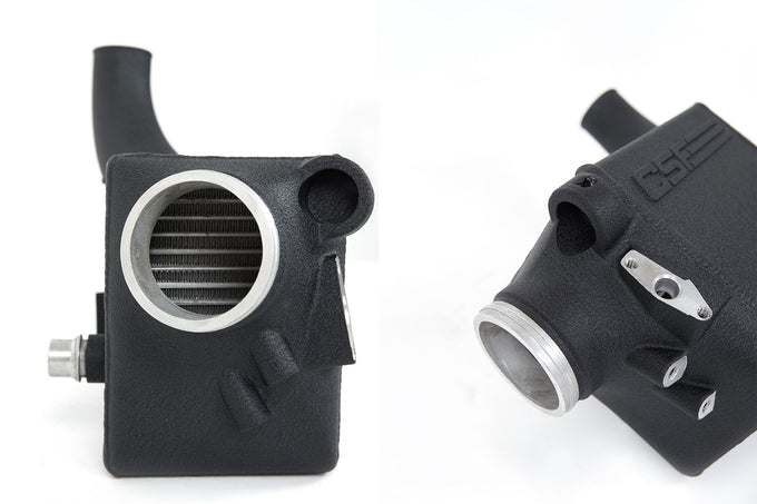 Twin Charge-Air-Cooler Set - Crinkle Black <br> 18-25 BMW M5 M8 Gran Coupe