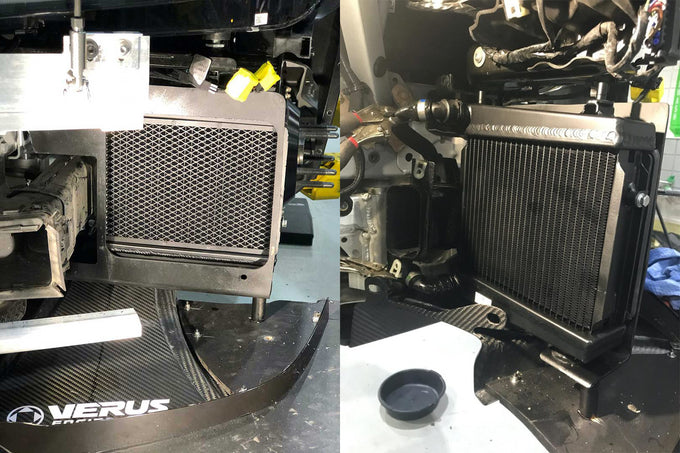 High-Performance Auxiliary Radiator <br> 19-25 BMW Z4 M440i M240i xDrive Toyota GR Supra
