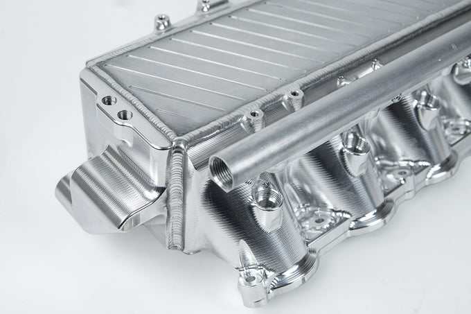 Charge-Air Cooler Manifold, Raw Billet <br> 19-26 BMW 7-Series X5/7 M440i xDrive Toyota GR Supra