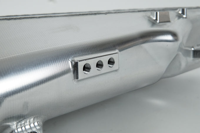 Charge-Air Cooler Manifold, Raw Billet <br> 19-26 BMW 7-Series X5/7 M440i xDrive Toyota GR Supra
