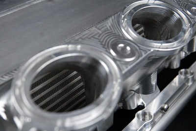Charge-Air Cooler Manifold, Raw Billet <br> 19-26 BMW 7-Series X5/7 M440i xDrive Toyota GR Supra