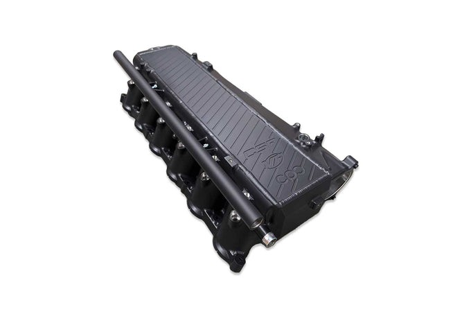 Charge-Air Cooler Manifold- Black <br> 19-26 BMW 7-Series X5 X7 M440i xDrive Toyota GR Supra