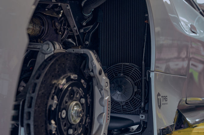 High Performance Intercooler System - Black <br> 16-21 Ferrari 488 Spider GTB Pista Spider