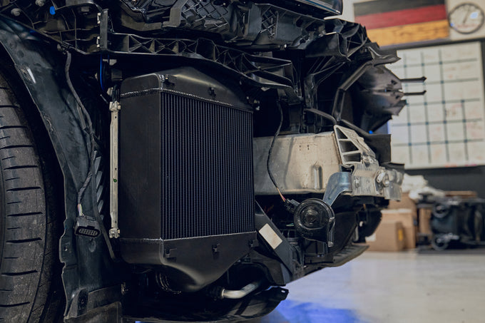 High Performance Intercooler System- Black <br> 19-25 Porsche Cayenne, Audi RS Q8, Lamborghini Urus