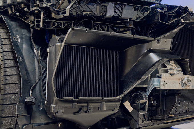 High Performance Intercooler System- Black <br> 19-25 Porsche Cayenne, Audi RS Q8, Lamborghini Urus