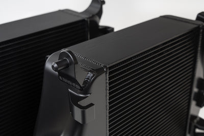High Performance Intercooler System- Black <br> 19-25 Porsche Cayenne, Audi RS Q8, Lamborghini Urus