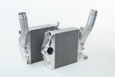 High Performance Intercooler System- Raw <br> 19-25 Porsche Cayenne, Audi RS Q8, Lamborghini Urus