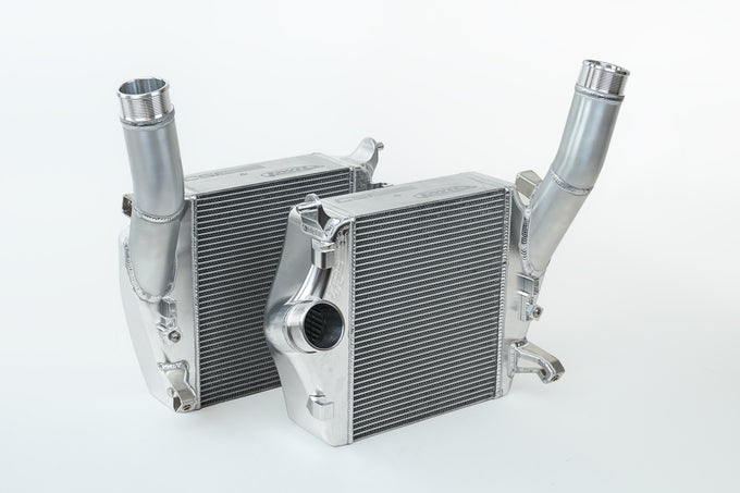 High Performance Intercooler System- Raw <br> 19-25 Porsche Cayenne, Audi RS Q8, Lamborghini Urus