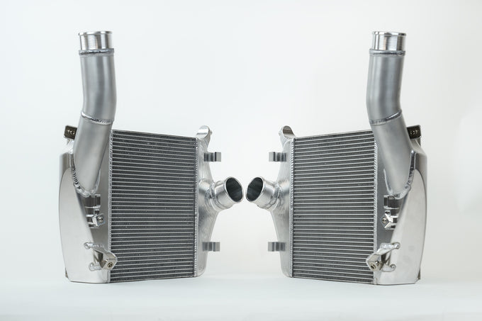High Performance Intercooler System- Raw <br> 19-25 Porsche Cayenne, Audi RS Q8, Lamborghini Urus