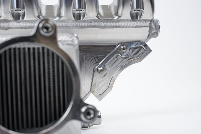Charge-Air Cooler Manifold - Raw Billet <br> 20-25 BMW X3 X4 M2 M3 M4