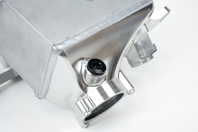 Charge-Air Cooler Manifold - Raw Billet <br> 20-25 BMW X3 X4 M2 M3 M4