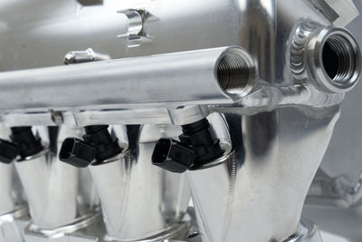 Charge-Air Cooler Manifold - Raw Billet <br> 20-25 BMW X3 X4 M2 M3 M4