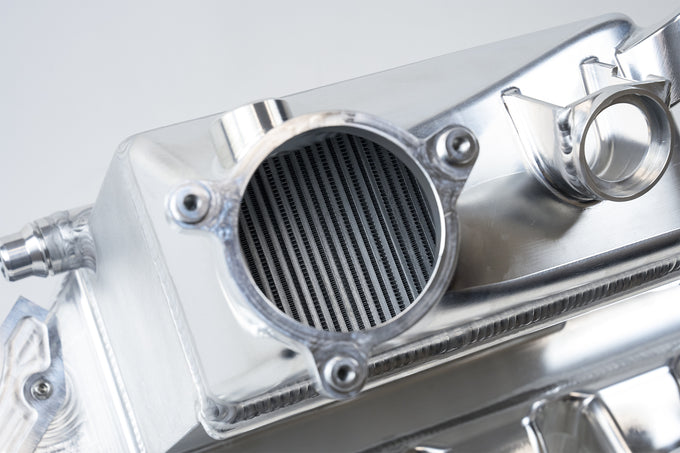 Charge-Air Cooler Manifold, Black <br> 20-25 BMW X3 X4 M2 M3 M4