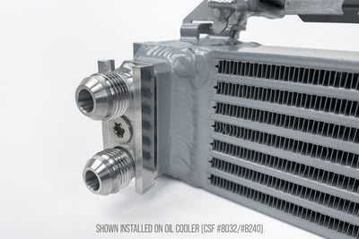 Oil Cooler -10 AN Fitting Adapter <br> 92-02 BMW 3-Series M3 Z3