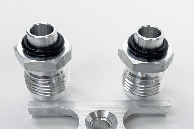 Oil Cooler -10 AN Fitting Adapter <br> 92-02 BMW 3-Series M3 Z3