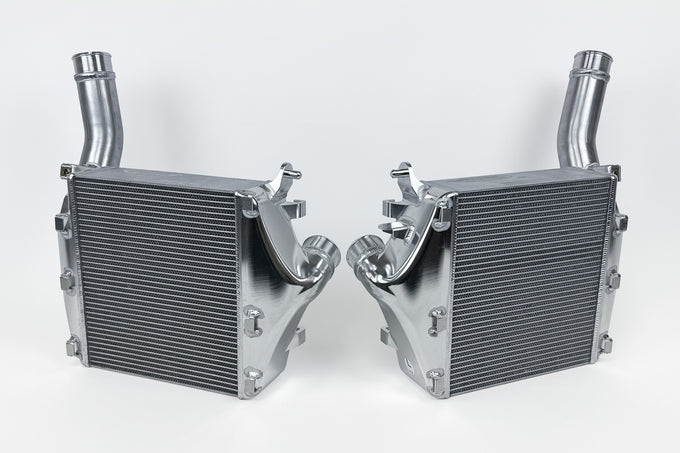 High Performance Intercooler System, Raw Aluminum <br> 2020-2025 Audi SQ7 SQ8
