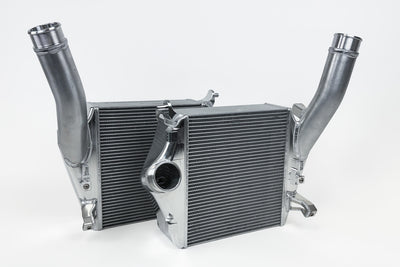 High Performance Intercooler System, Raw Aluminum <br> 2020-2025 Audi SQ7 SQ8
