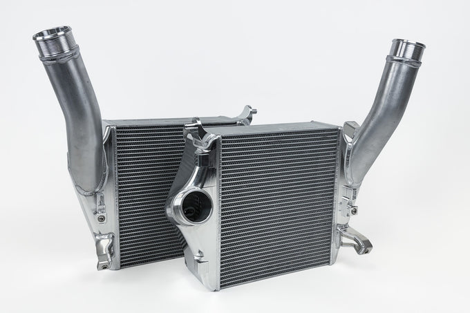High Performance Intercooler System, Raw Aluminum <br> 2020-2025 Audi SQ7 SQ8