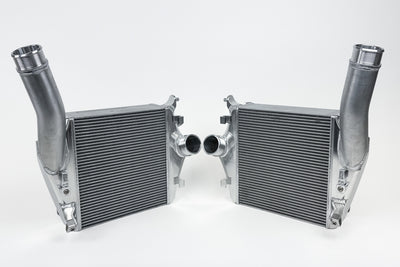 High Performance Intercooler System, Raw Aluminum <br> 2020-2025 Audi SQ7 SQ8