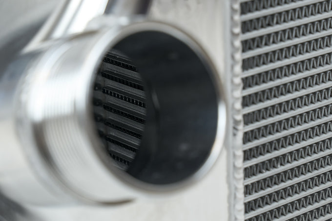 High Performance Intercooler System, Raw Aluminum <br> 2020-2025 Audi SQ7 SQ8