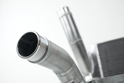 High Performance Intercooler System, Raw Aluminum <br> 2020-2025 Audi SQ7 SQ8