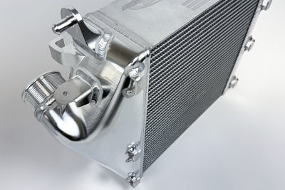 High Performance Intercooler System, Raw Aluminum <br> 2020-2025 Audi SQ7 SQ8