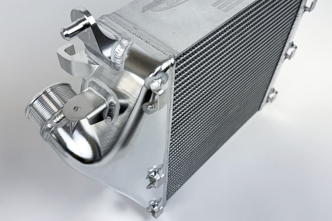 High Performance Intercooler System, Raw Aluminum <br> 2020-2025 Audi SQ7 SQ8