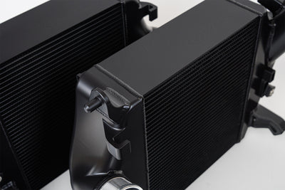 High Performance Intercooler System - Thermal Black <br> 2020-2025 Audi SQ7 SQ8