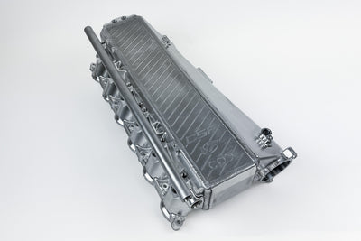 Charge Air Cooler Manifold - Raw Billet <br> 17-21 BMW 3/4/6 Series X4 M240i xDrive