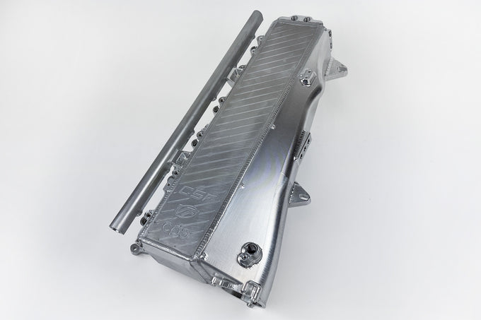Charge Air Cooler Manifold - Raw Billet <br> 17-21 BMW 3/4/6 Series X4 M240i xDrive