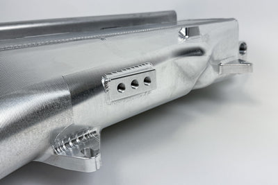 Charge Air Cooler Manifold - Raw Billet <br> 17-21 BMW 3/4/6 Series X4 M240i xDrive