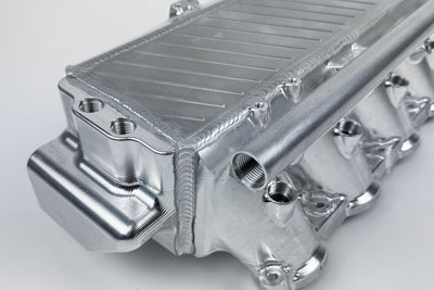 Charge Air Cooler Manifold - Raw Billet <br> 17-21 BMW 3/4/6 Series X4 M240i xDrive