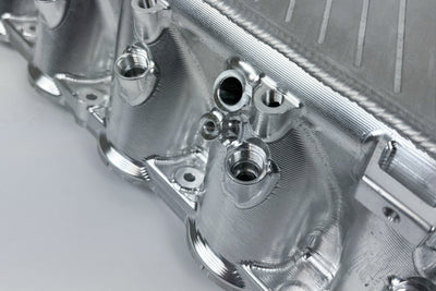 Charge Air Cooler Manifold - Raw Billet <br> 17-21 BMW 3/4/6 Series X4 M240i xDrive